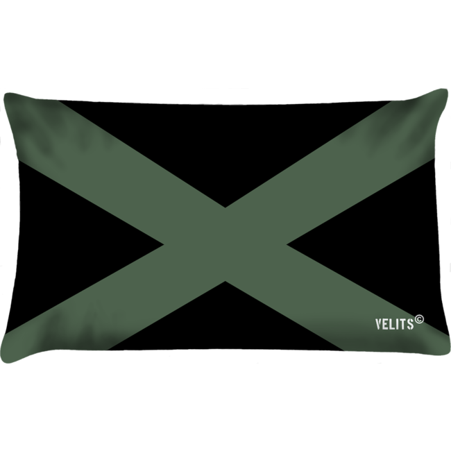 Velits Outdoor Bootkussen In the Army Cross groen zwart