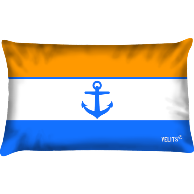 Velits Outdoor Buitenkussen Oranje Blanje Bleu Nederland