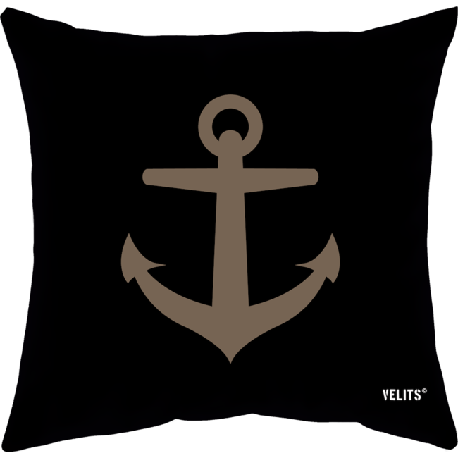 Velits Outdoor Bootkussen Mud Race zwart anker