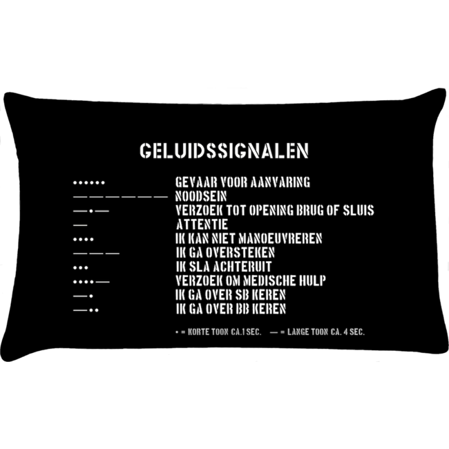 Velits Outdoor Bootkussen bruggen en geluidsseinen