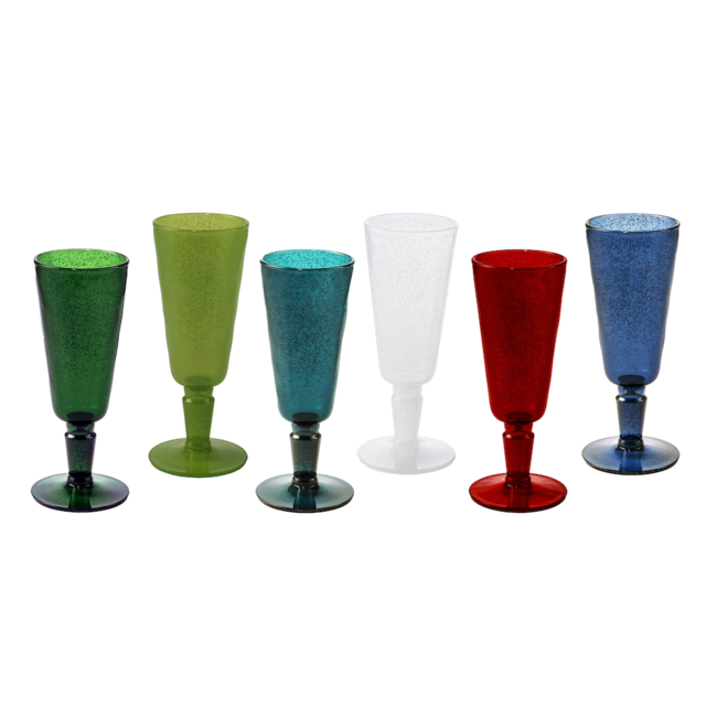 Champagne flute melamine in diverse kleuren