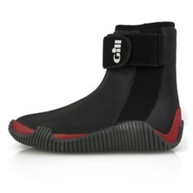 Gill Zeillaars neopreen Aero Boots zwart/rood