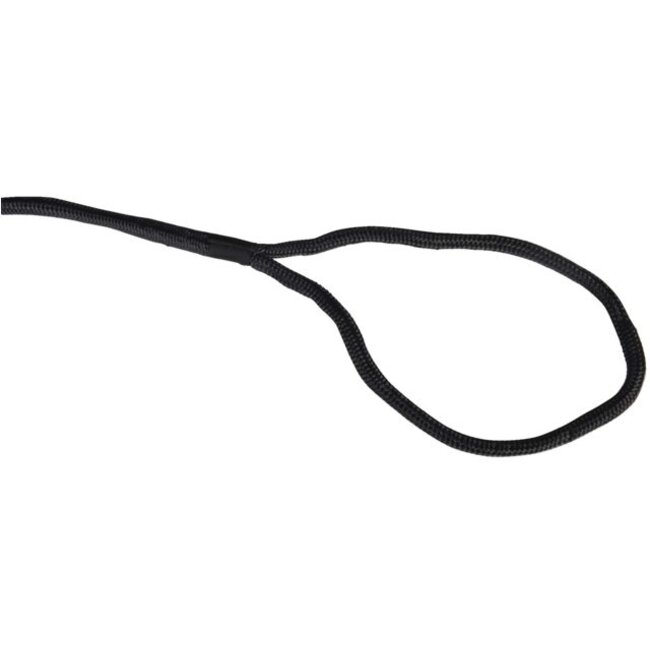 Talamex Landvast gevlochten zwart +lus pol/pp