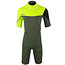 Boston neopreen shorty junior teal/lime blue/army