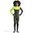 Boston neopreen wetsuit junior teal/lime blue/army
