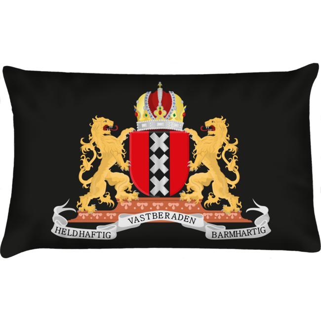 Velits Outdoor Buitenkussen Amsterdam met stadswapen