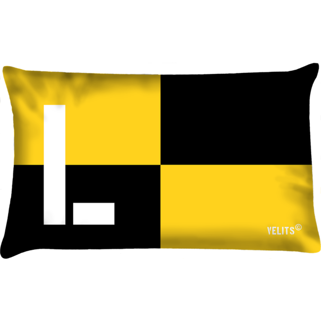 Velits Outdoor Bootkussen seinvlag letter L