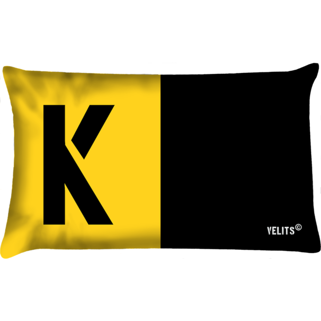 Velits Outdoor Buitenkussen seinvlag letter K