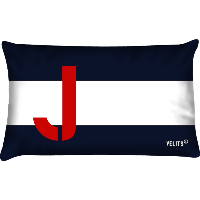 Velits Outdoor Bootkussen seinvlag letter J