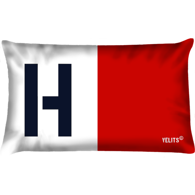 Velits Outdoor Bootkussen seinvlag letter H