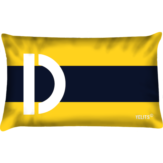 Velits Outdoor Bootkussen seinvlag letter D