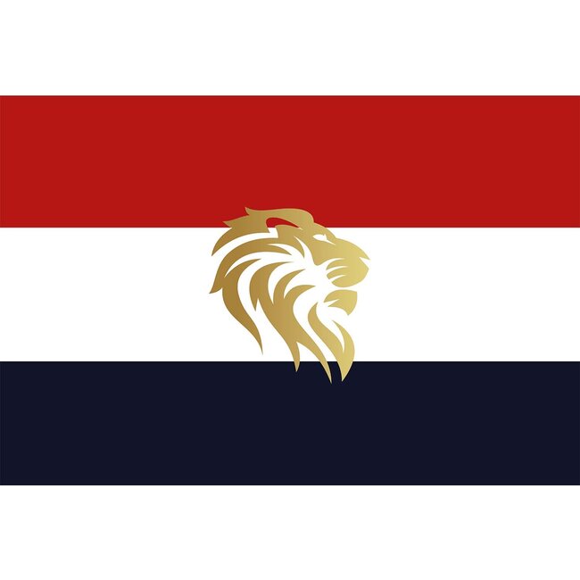 Velits Outdoor Outdoor sierkussen vlag Nederland met opdruk naar keuze