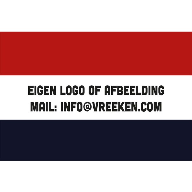 Velits Outdoor Outdoor sierkussen vlag Nederland met opdruk naar keuze