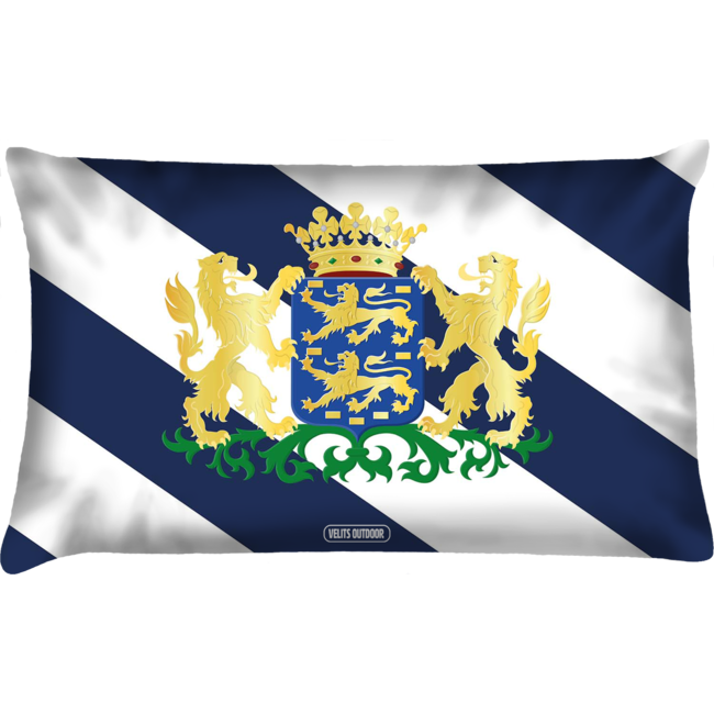 Velits Outdoor Outdoor bootkussen vlag Friesland met provincie wapen
