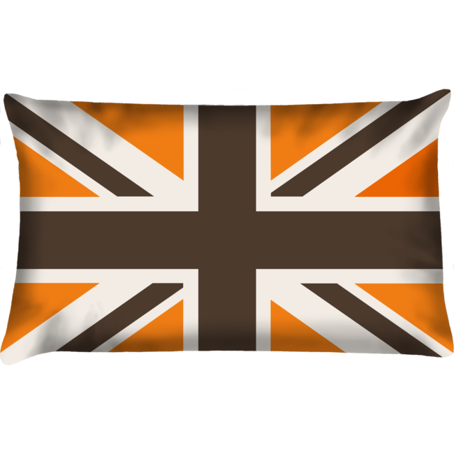 Velits Outdoor Bootkussen Dolce UK in bruin oranje ecru