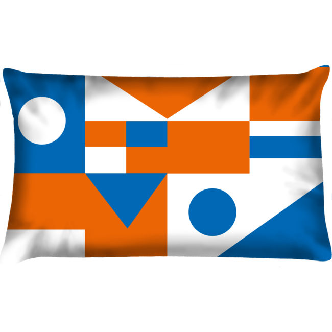 Velits Outdoor Buitenkussen Flow vlag patroon