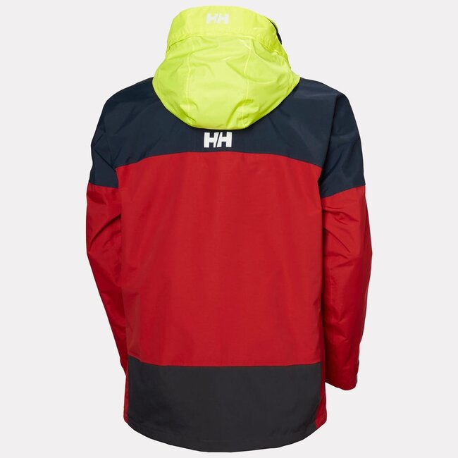 Helly Hansen Zeiljas Pier 4 heren rood/blauw 2XL - SALE
