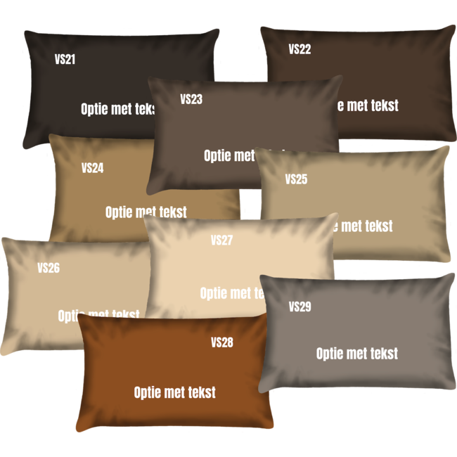 Velits Outdoor Sierkussen bruine kleur VS24