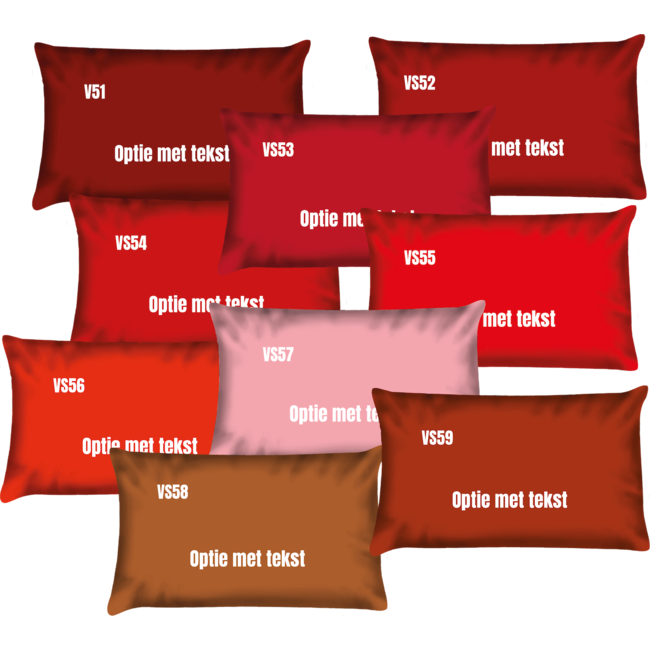 Velits Outdoor Sierkussen rood kleur VS53