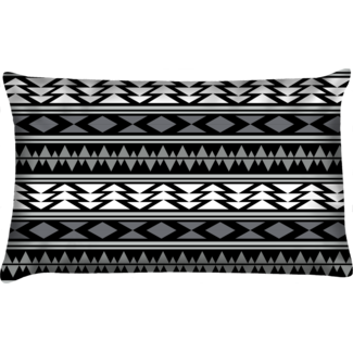 Velits Outdoor Sierkussen Boho B zwart wit