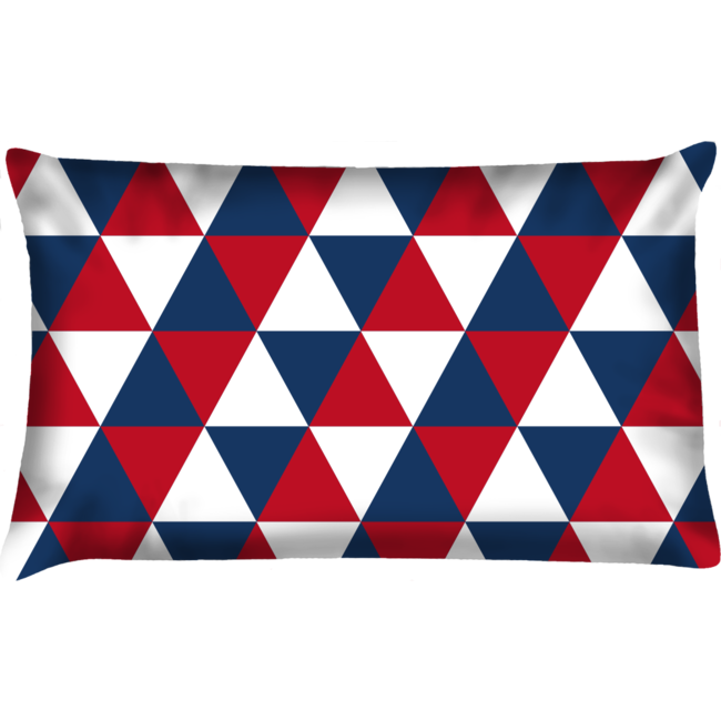 Velits Outdoor Buitenkussen Bruine Vloot patroon