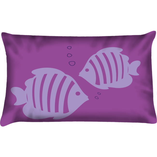 Velits Outdoor Sierkussen Blub paars waterafstotend