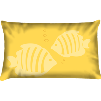 Velits Outdoor Sierkussen Blub geel