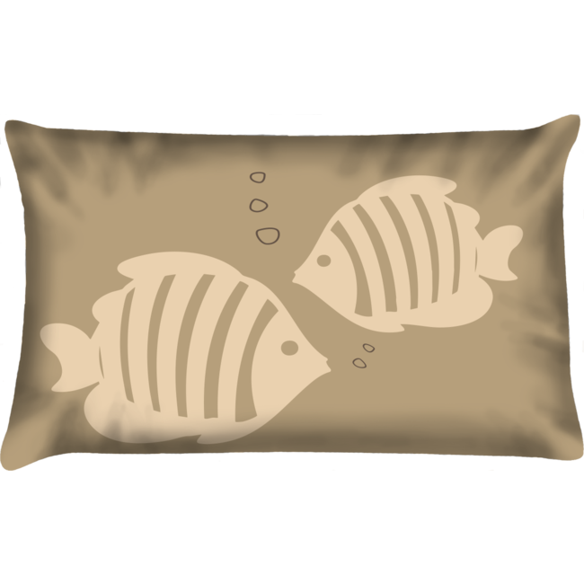 Velits Outdoor Sierkussen Blub beige waterafstotend