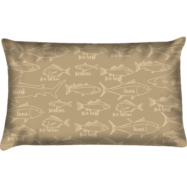 Velits Outdoor Sierkussen Catch beige waterafstotend