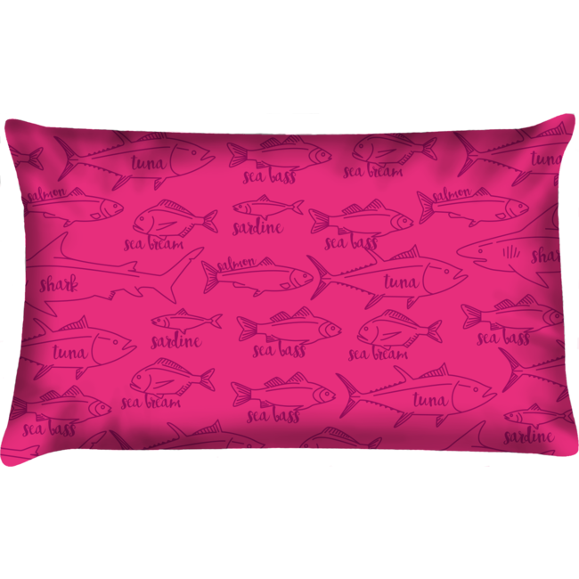 Velits Outdoor Sierkussen Catch roze waterafstotend