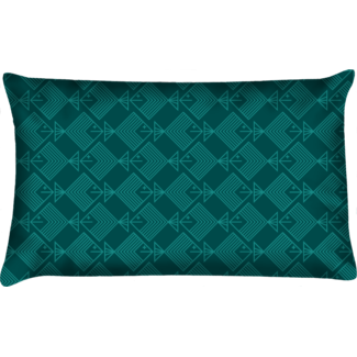 Velits Outdoor Sierkussen vis-Escher groen