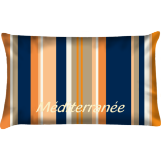 Velits Outdoor Sierkussen Saint Tropez blauw oranje