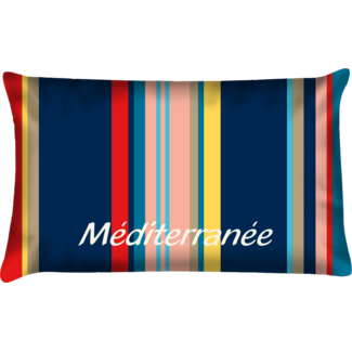 Velits Outdoor Sierkussen Saint Tropez blauw rood