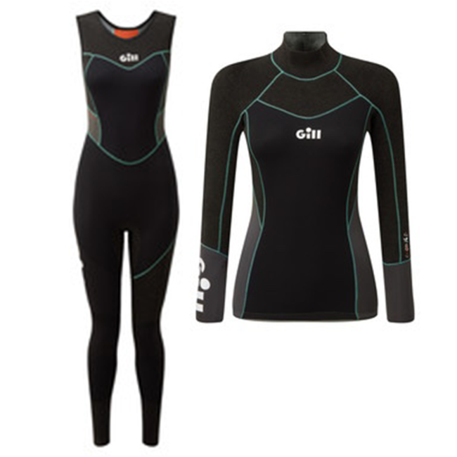 Gill Zentherm dames set top en long john maten UK 14 & UK16