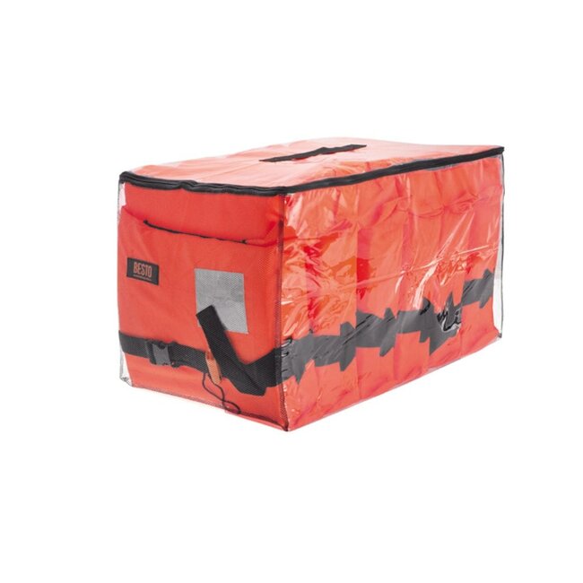 Talamex Besto reddingsvesten set van 6 in tas