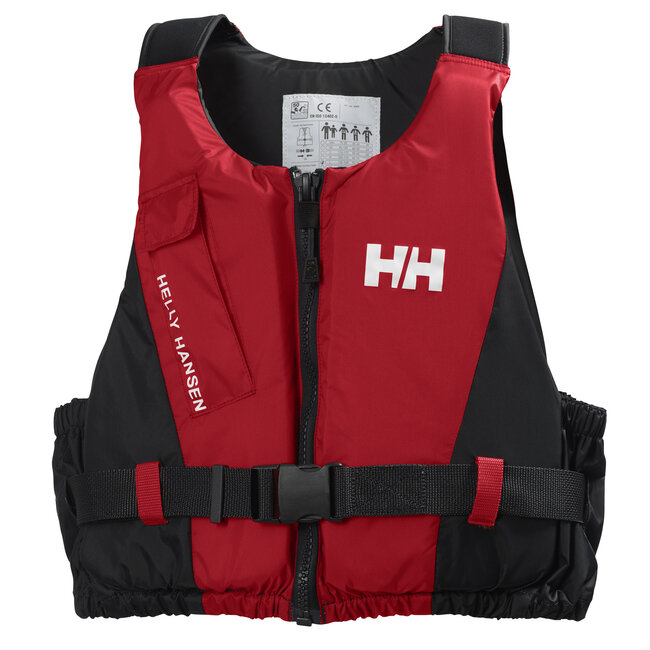 Helly Hansen Zwemvest Rider rood antraciet -maat 30-40kg-SALE-