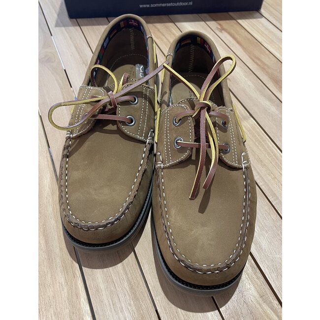 Sommerset Bootschoen heren Docks, bruin met veter - SALE -