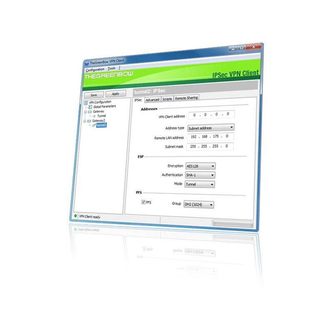 TheGreenBow IPSec VPN Client