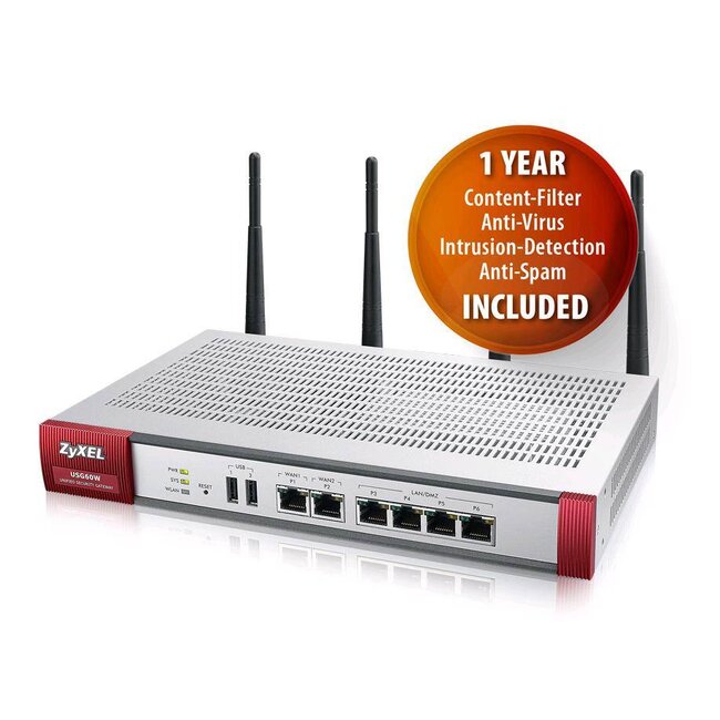 ZyXEL USG60W UTM (Bundle Version) - OP=OP!