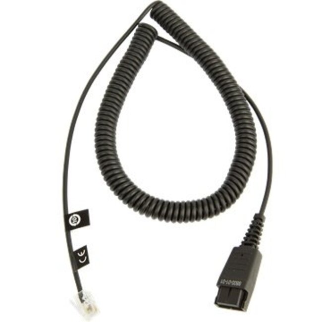 Jabra 8800-01-01, aansluitkabel (krul)