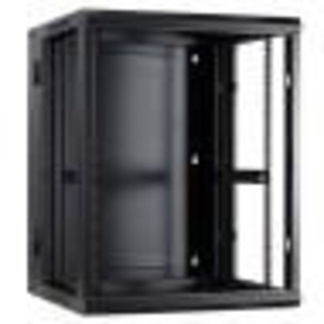 15U Wandkast - kantelbaar - met glazen deur