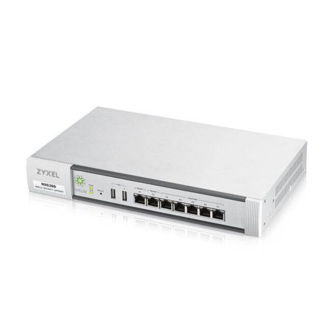 ZyXEL ***EOL***NSG200 Nebula Cloud Managed Security Gateway (Dual WAN) op=op