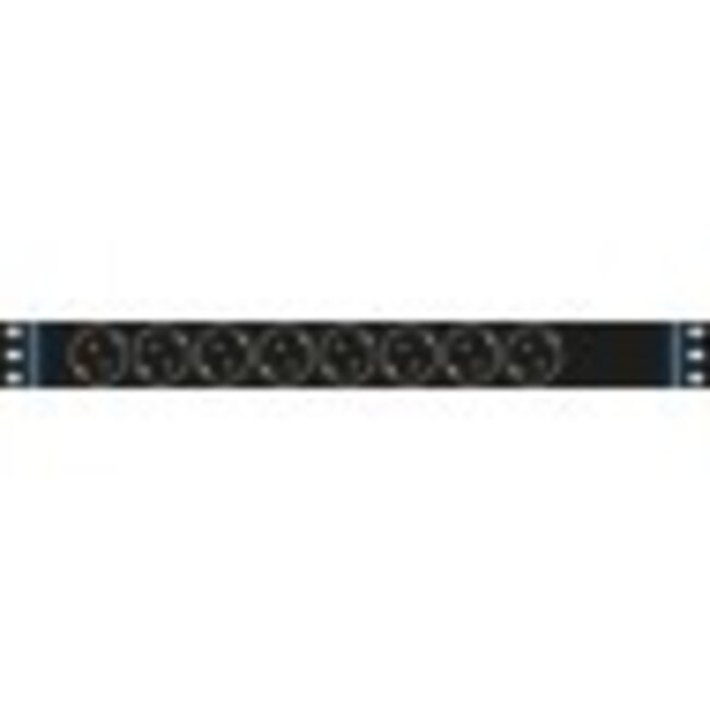 19 inch stekkerdoos, 8-voudig met C14 stekker