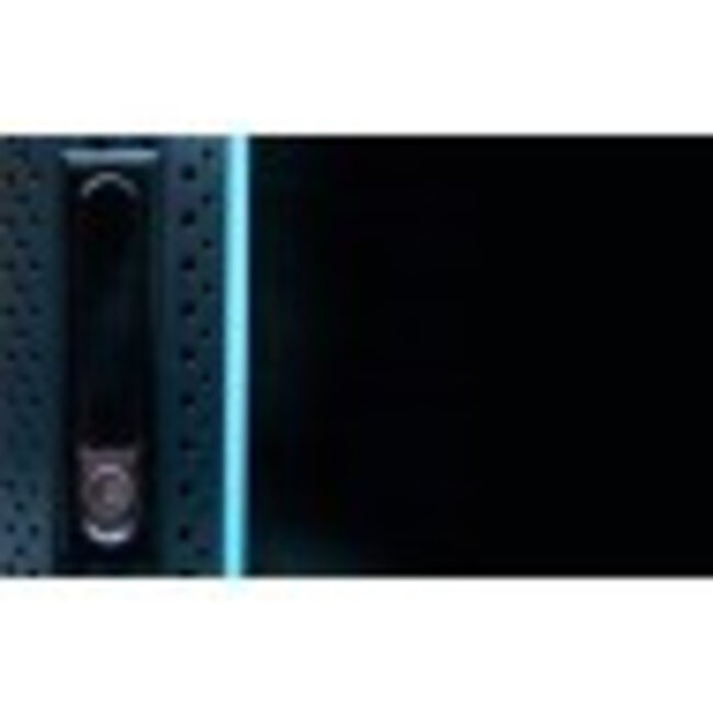 27U Serverkast 1000mm met glazen deur