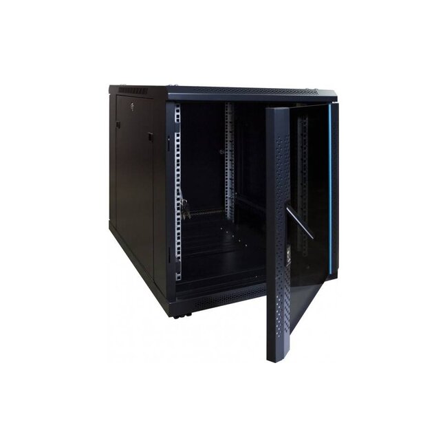 12U Mini Serverkast met glazen deur