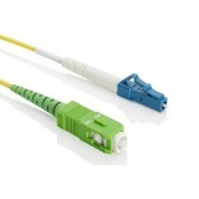 Fiberkabels simplex met APC8 connectoren