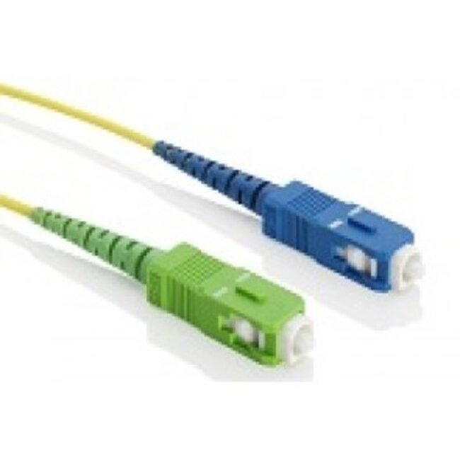 Fiberkabels simplex met APC8 connectoren