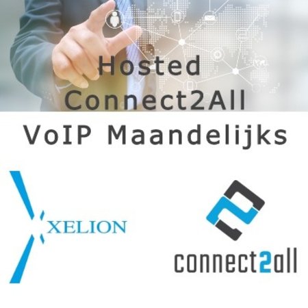 Hosted Connect2All VoIP maandelijks