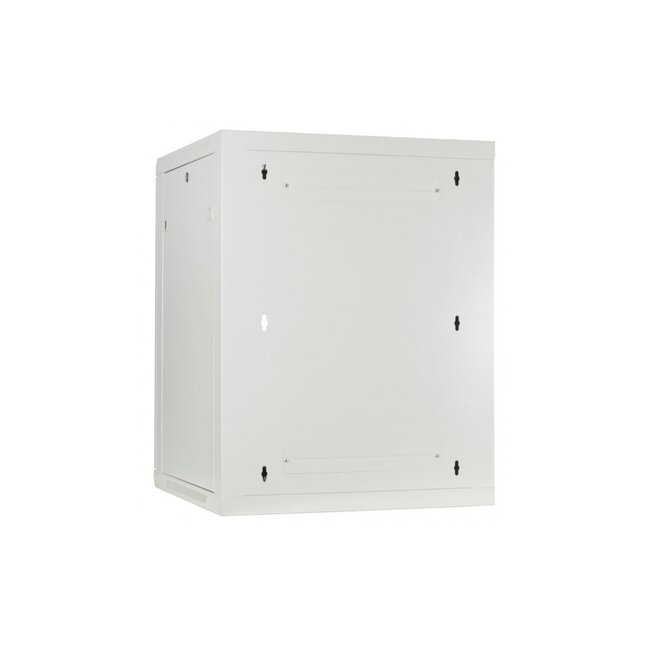 12U Wandkast met glazen deur, wit