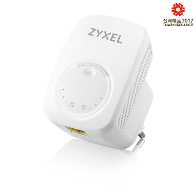 Zyxel WRE6505v2 Wireless Dual Band AC750 Range Extender / Repeater - Wallmount